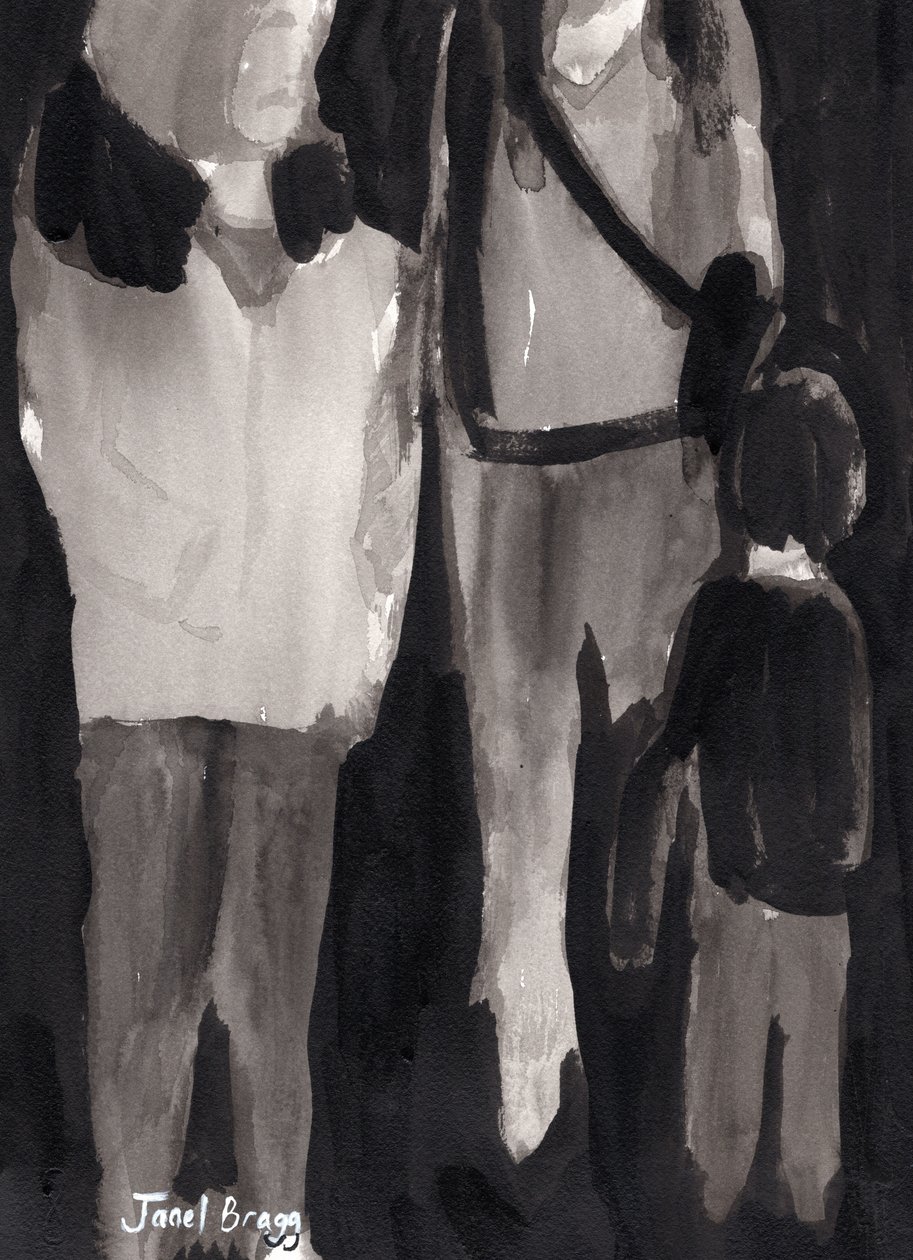 Acquirenti di vacanze, c.2017 da Janel Bragg