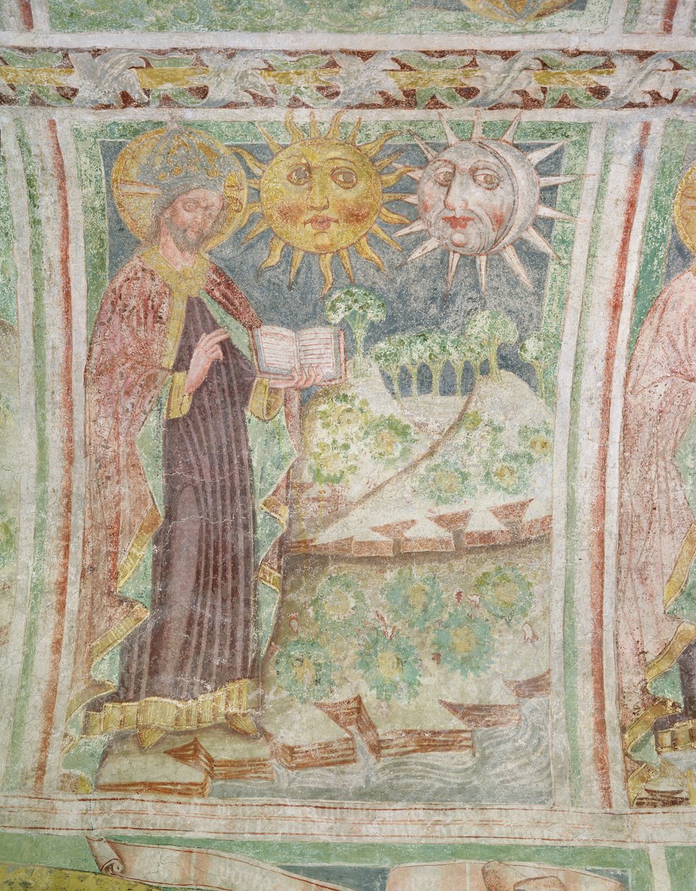 La Creazione del Sole, della Luna e delle Stelle, 1490 da Janez Kastav