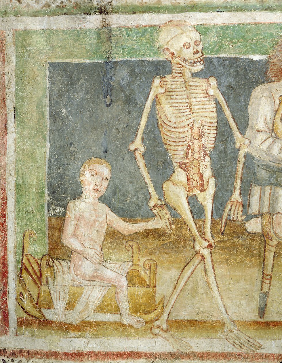 La danza della morte: Morte e il bambino, 1490 da Janez Kastav