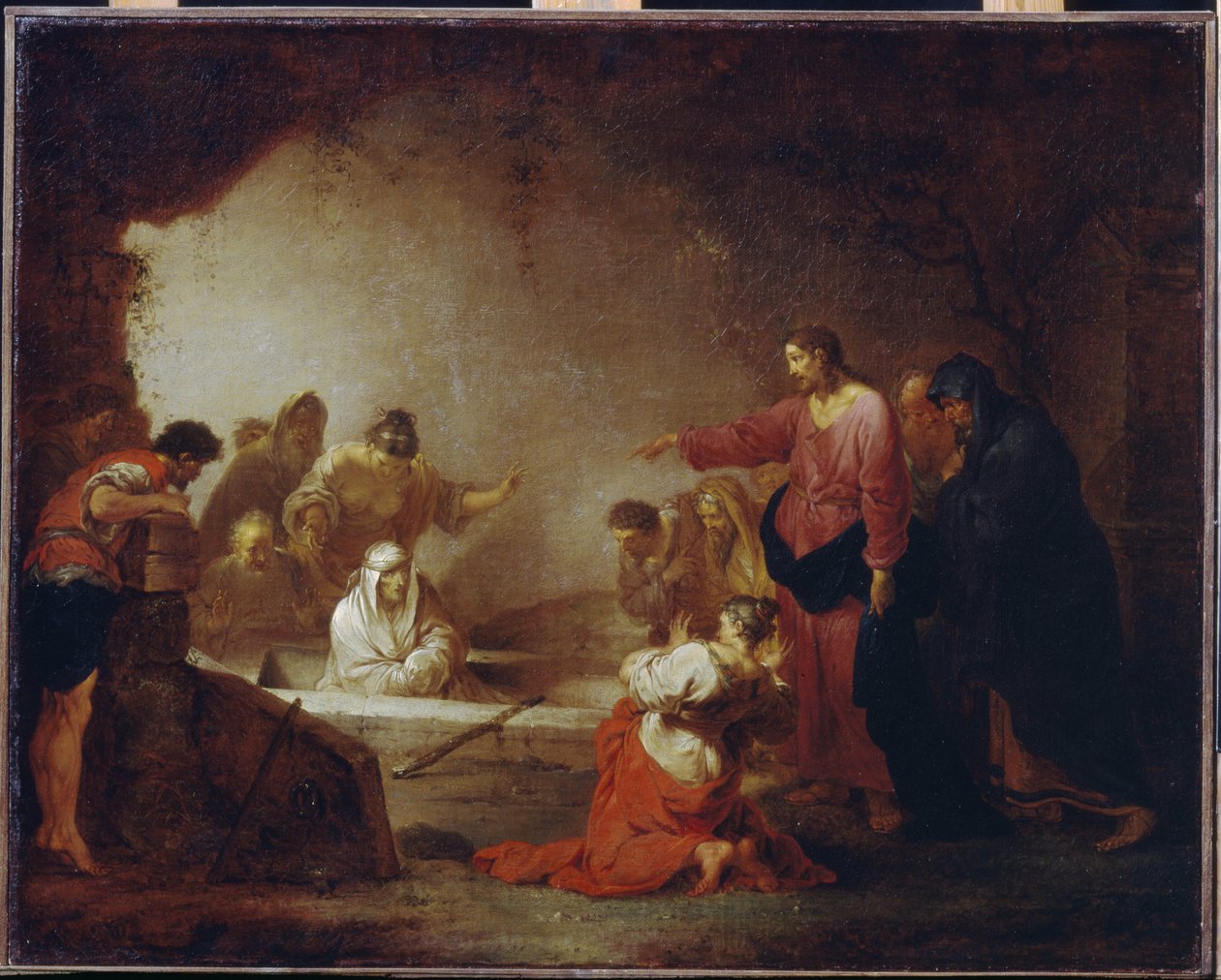 La resurrezione di Lazzaro da Januarius Zick