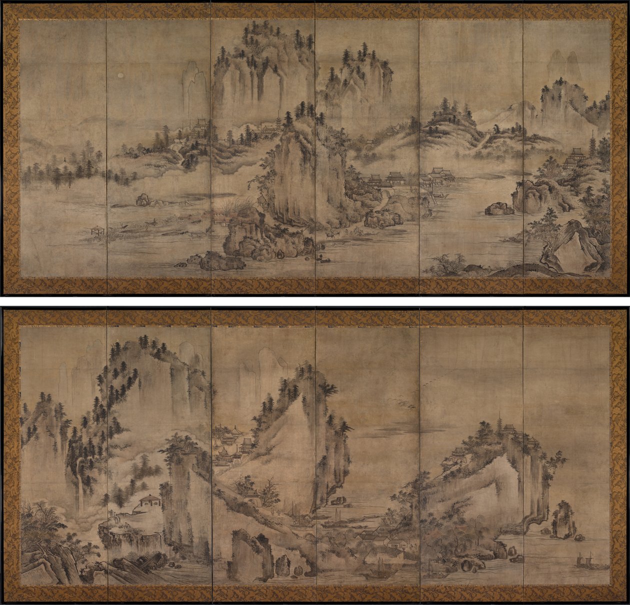 Paesaggio da Japan, Muromachi period