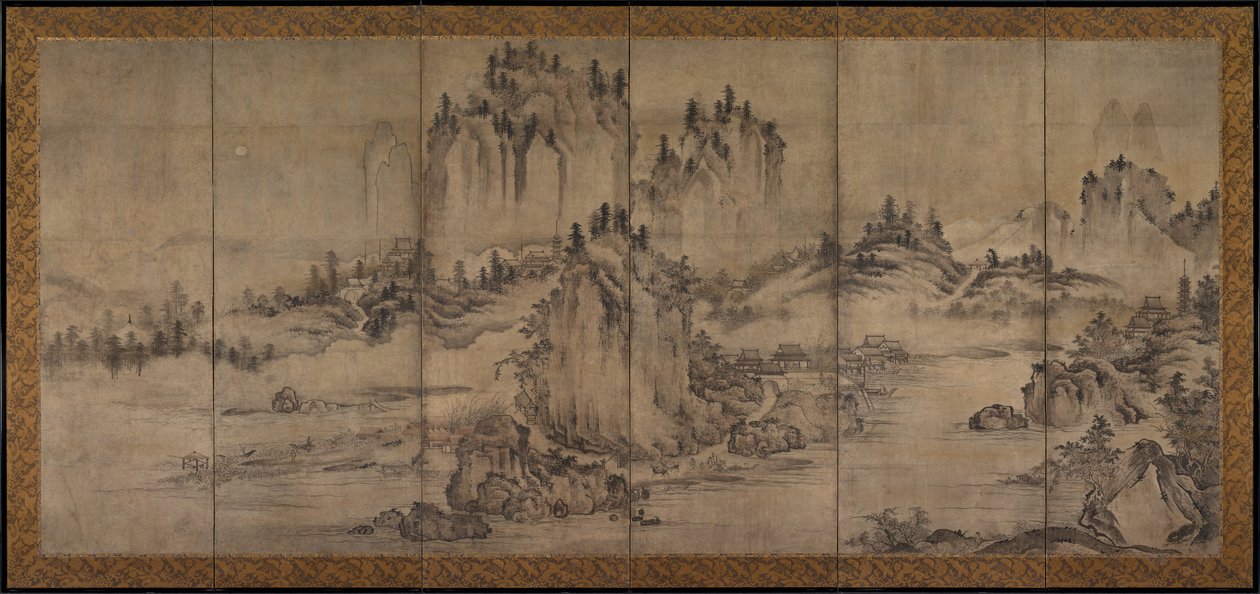 Paesaggio da Japan, Muromachi period