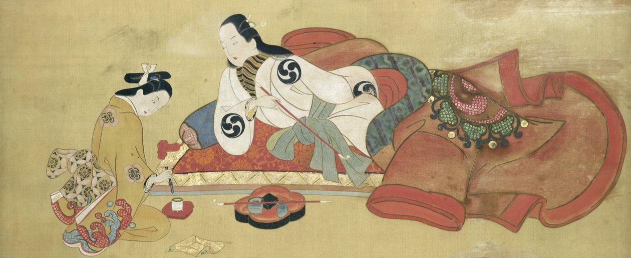 Un uomo che fuma e il suo servo da Japanese School
