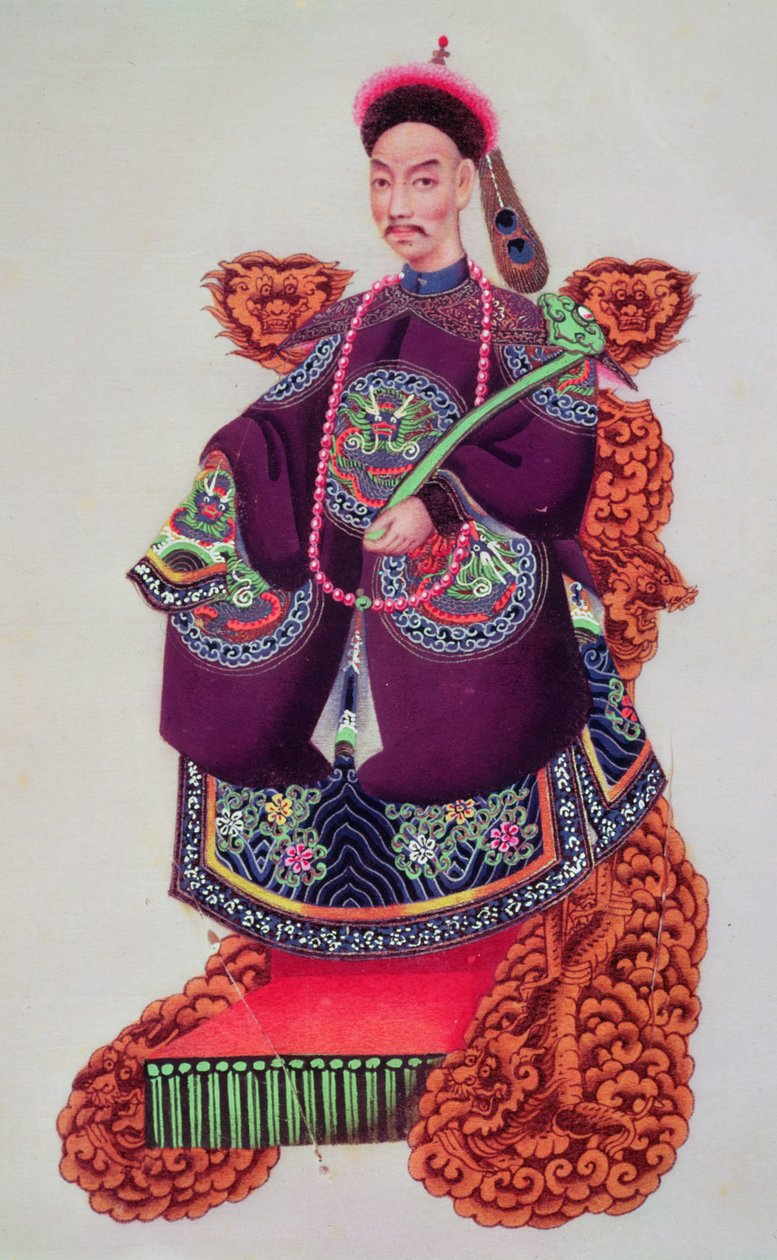 Costume di un imperatore, fine XVIII secolo da Japanese School