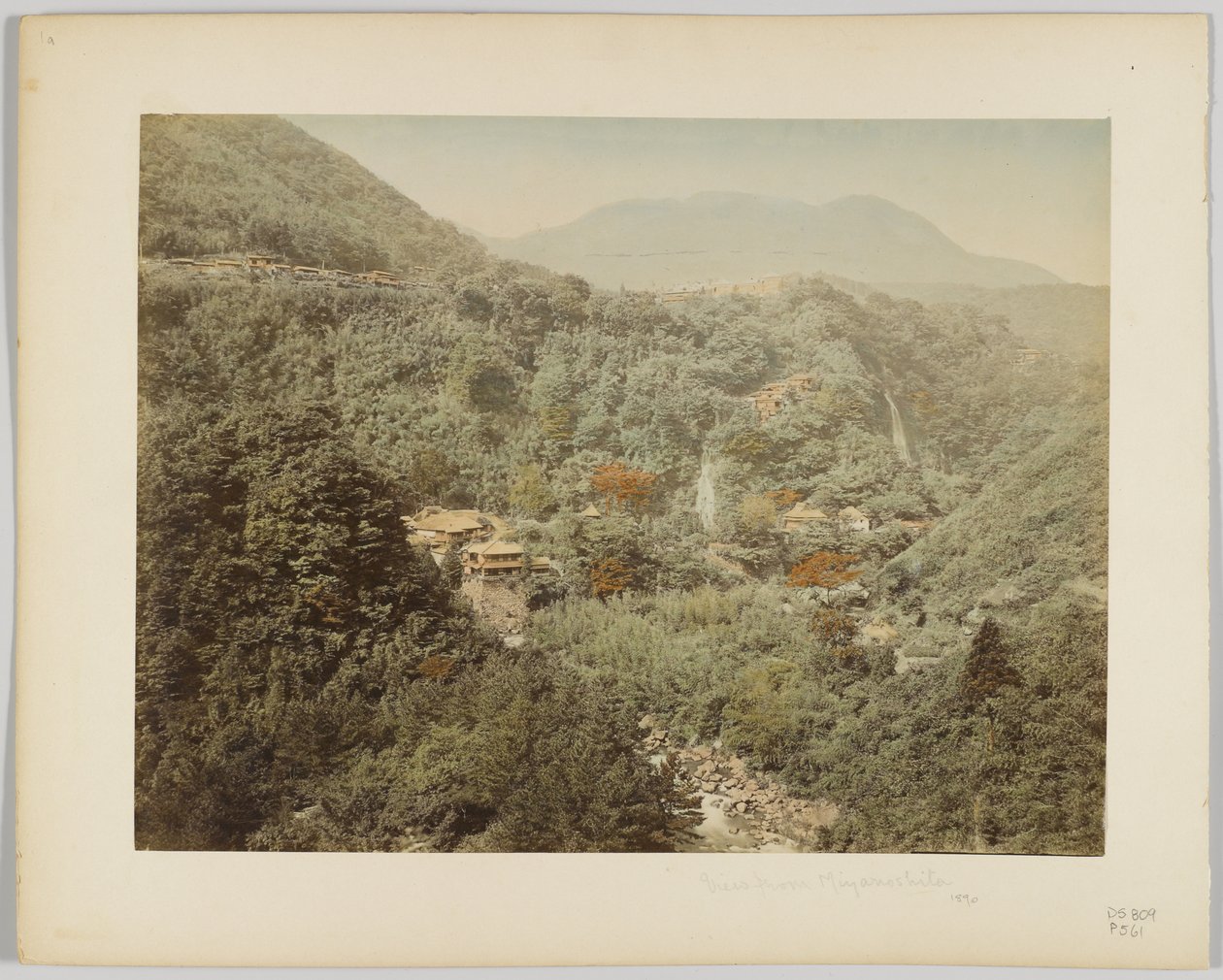 Vista da Miyanoshita, Prefettura di Kanagawa, Giappone da Japanese Photographer