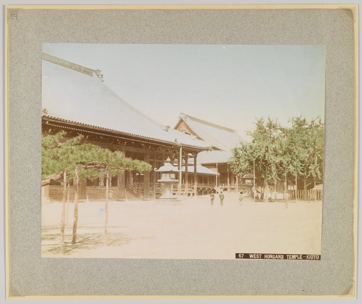 Tempio West Honganji, Kyoto, Giappone da Japanese Photographer