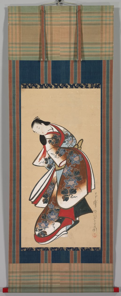 Cortigiana, inizio 1700 da Japanese School