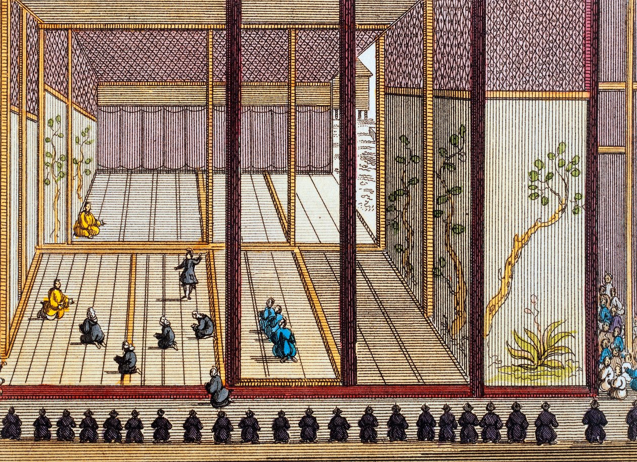 Sala delle interviste al Palazzo Imperiale da Japanese School