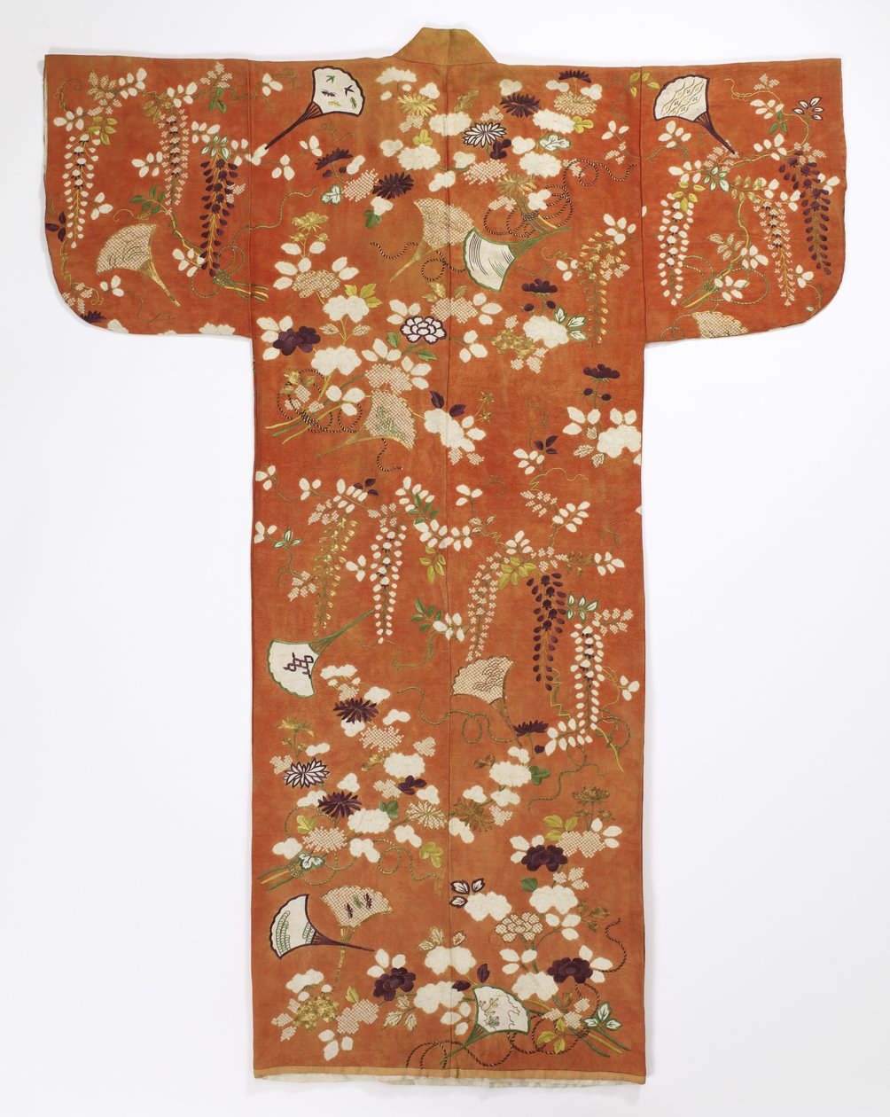 Kimono (furisode), fine XVIII secolo da Japanese School