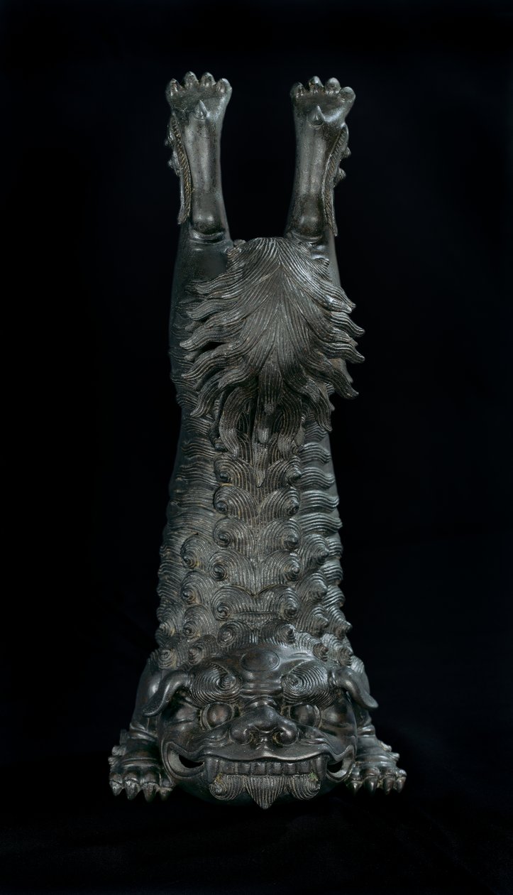 Bruciaprofumi a forma di leone da Japanese School