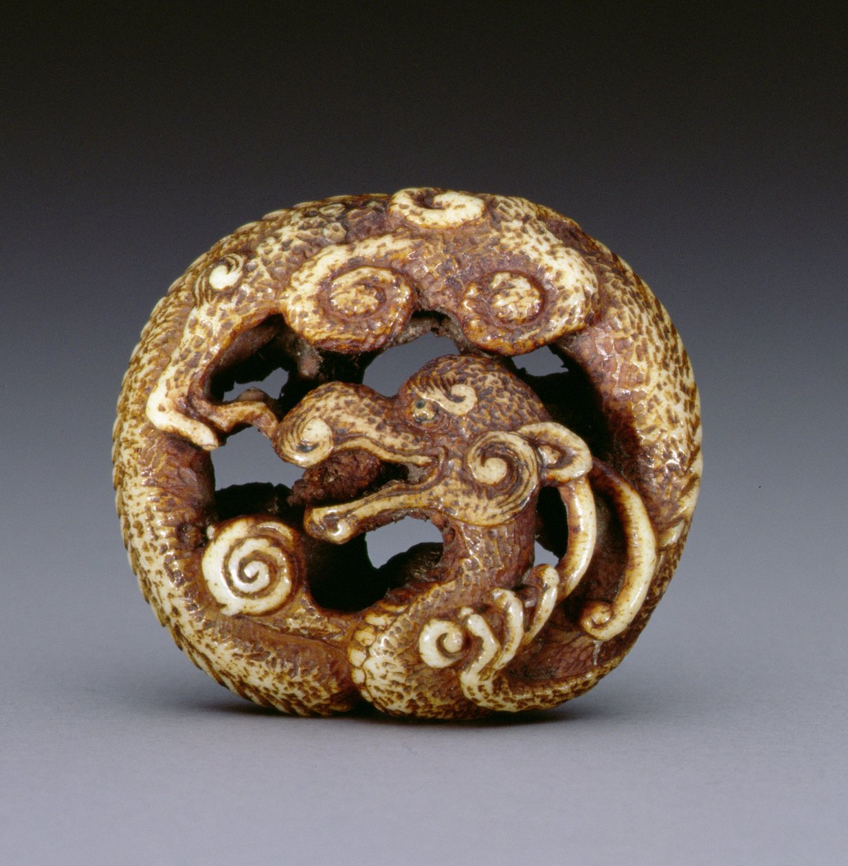 Netsuke raffigurante un drago d