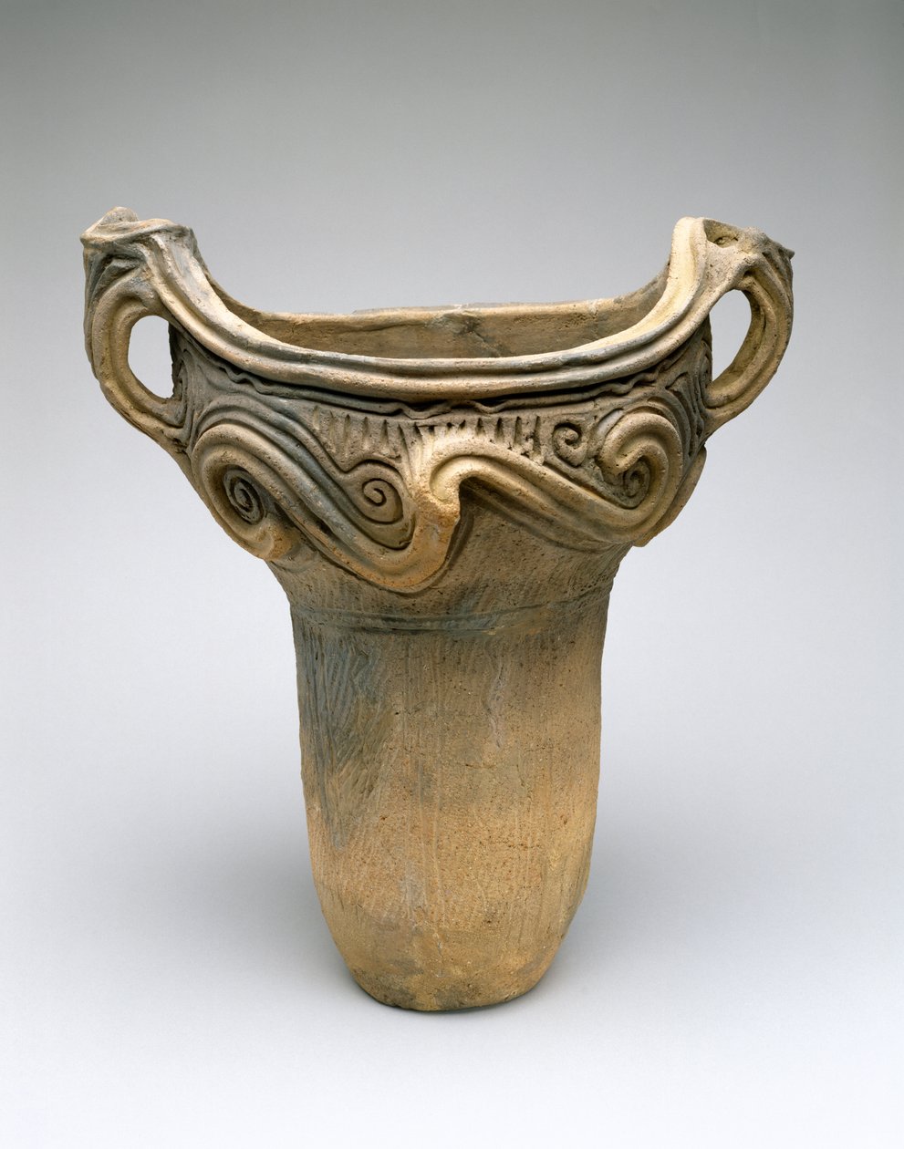 Vaso con Motivo a Spirale, c.7500-300 a.C. da Japanese School