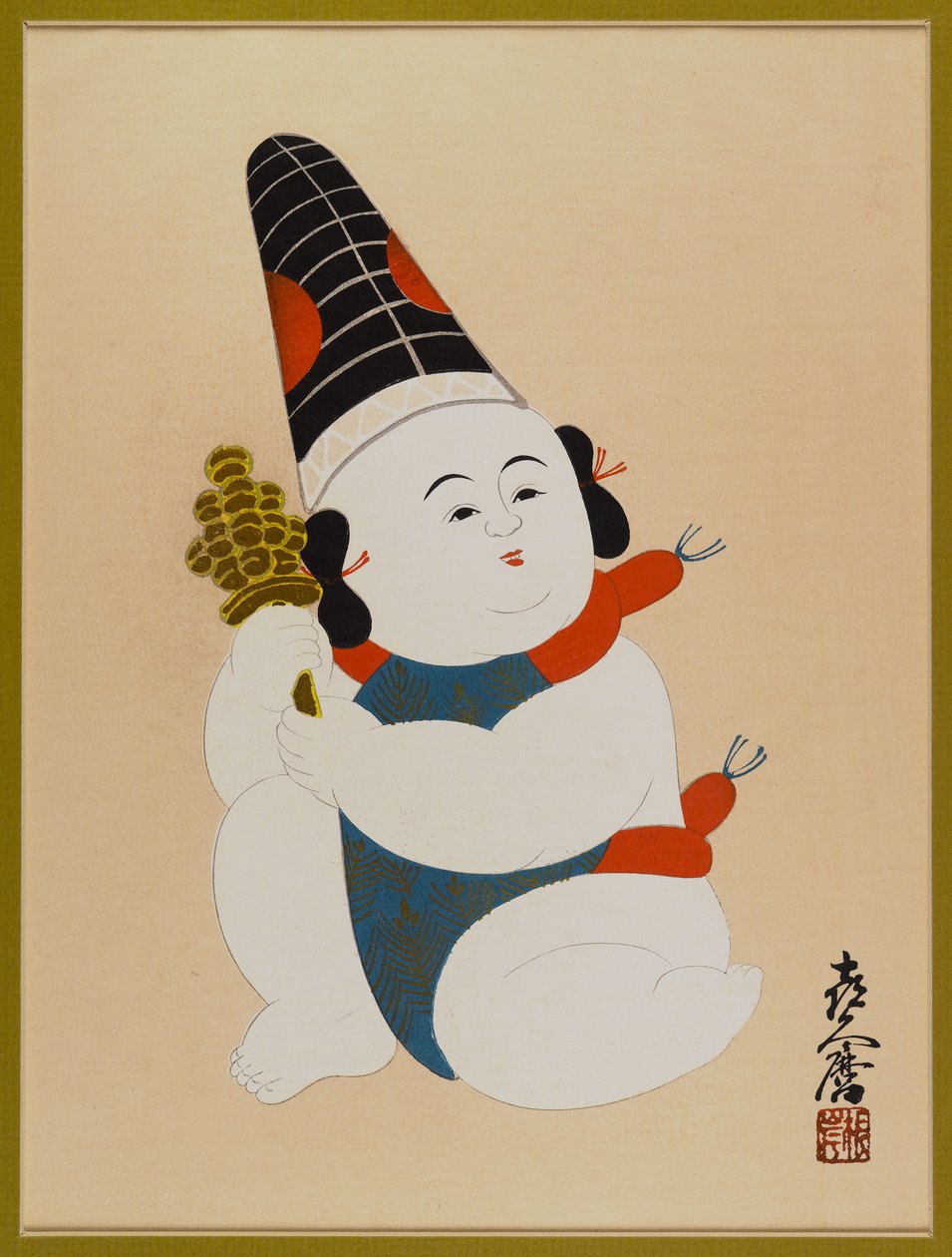 Senza titolo (Ragazzo seduto, con cappello e giocattolo) da Japanese School