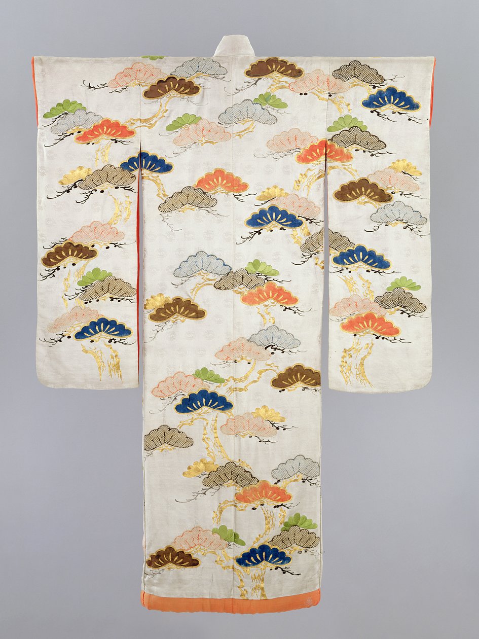 Kimono da donna, periodo Edo (1600-1868) da Japanese School