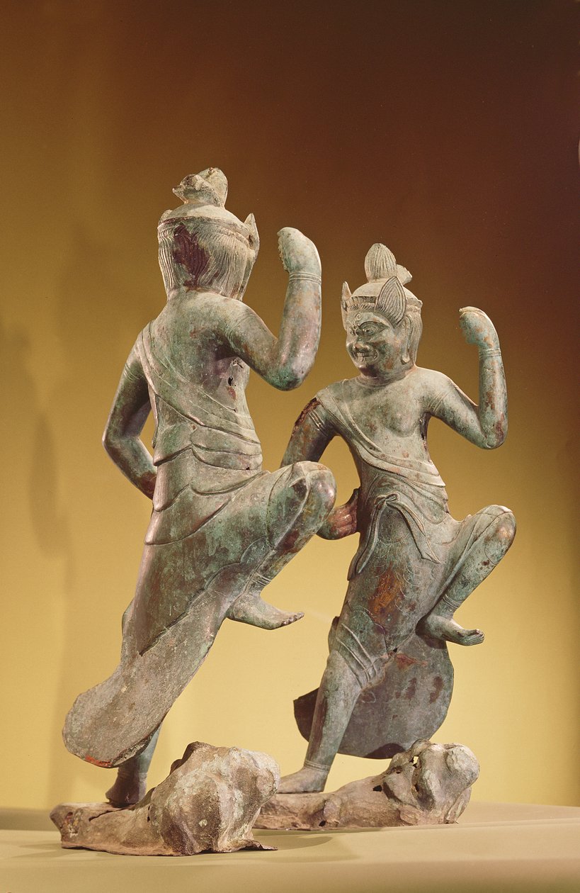 Zao Gongen, Periodo Heian (794-1185) (bronzo dorato) da Japanese School