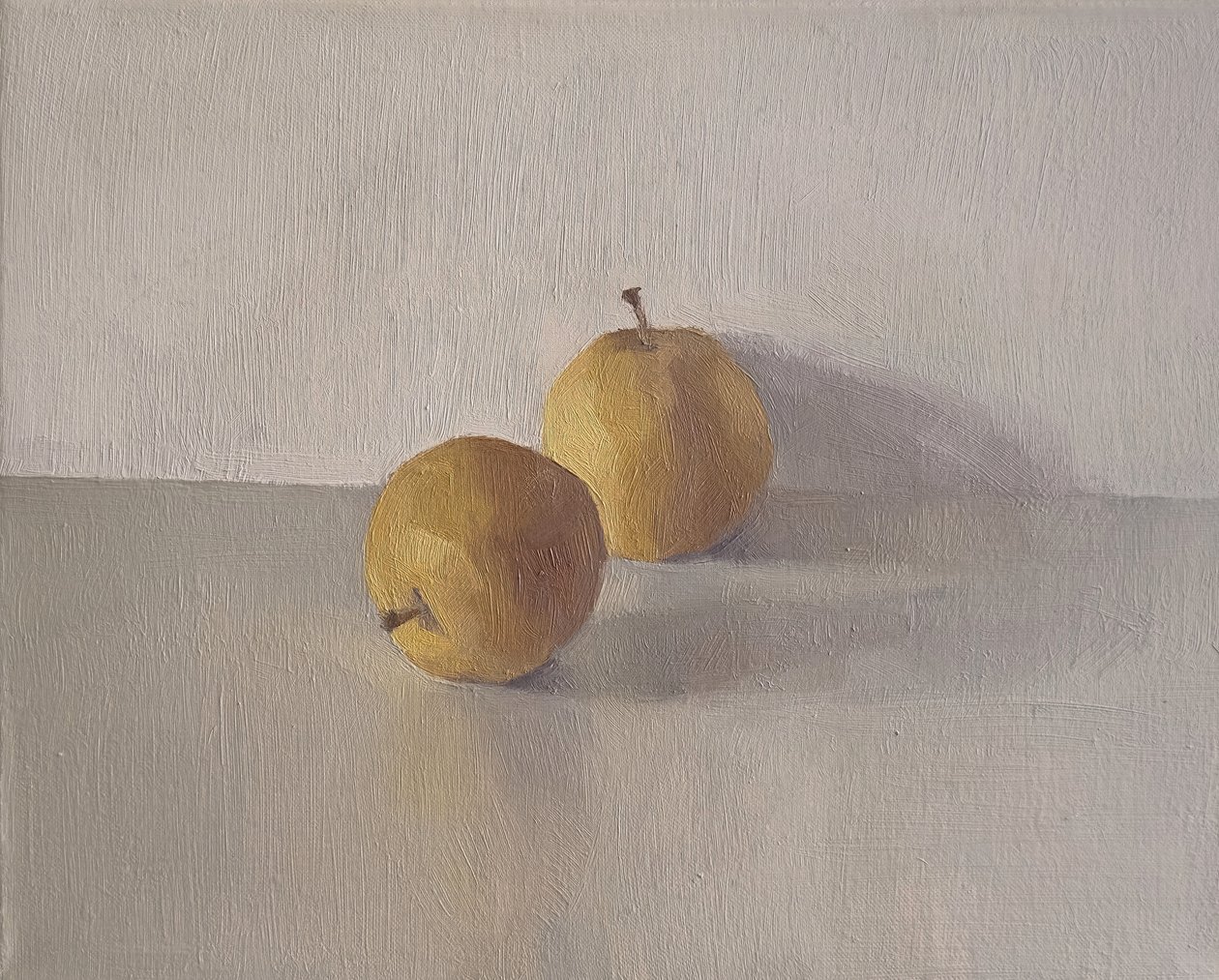 Pere cinesi, 2004 (olio su tela) da Jason Line