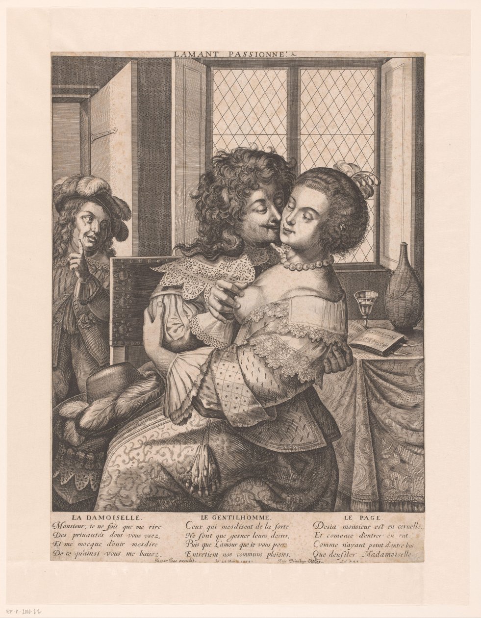Coppia innamorata da Jaspar de Isaac (attributed to)