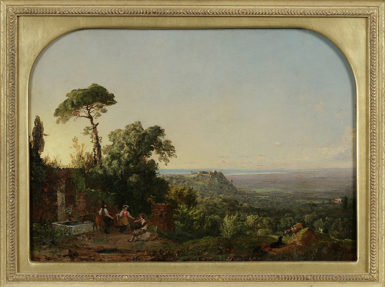 Paesaggio italiano, 1847-49 da Jasper Francis Cropsey