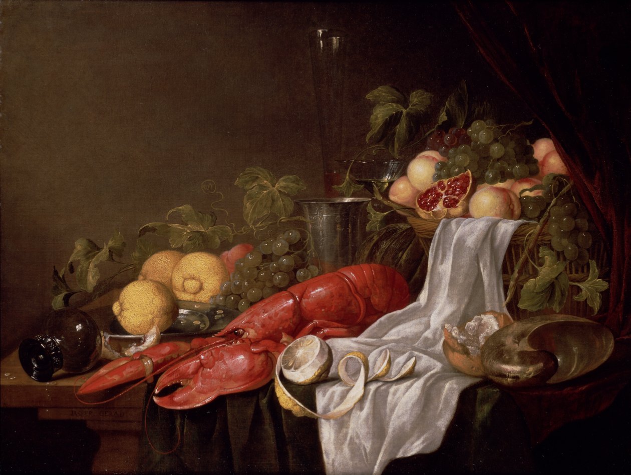 Natura morta di frutta e un
