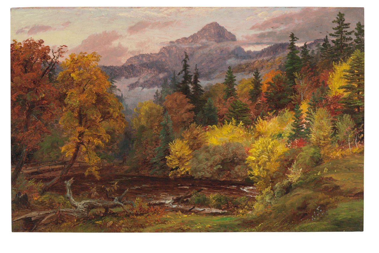 Fogliame autunnale nelle White Mountains (Monte Chocorua) da Jasper Francis Cropsey