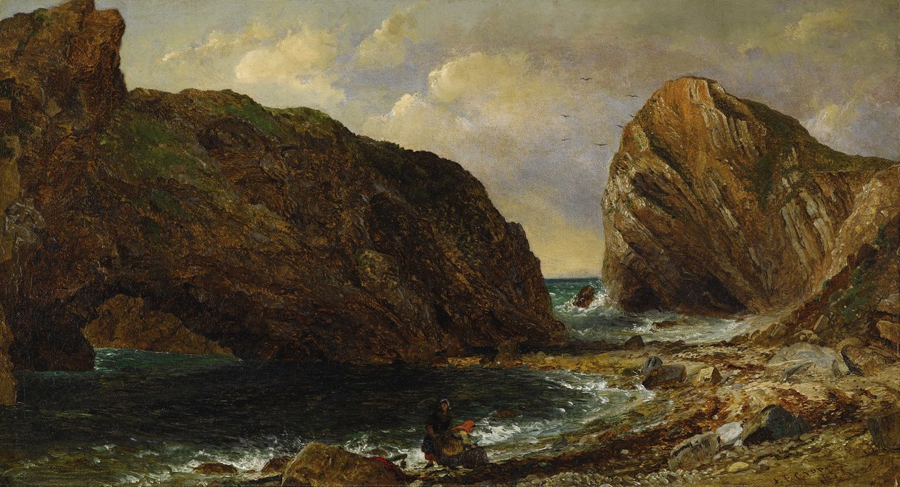 In riva al mare, Lulworth da Jasper Francis Cropsey
