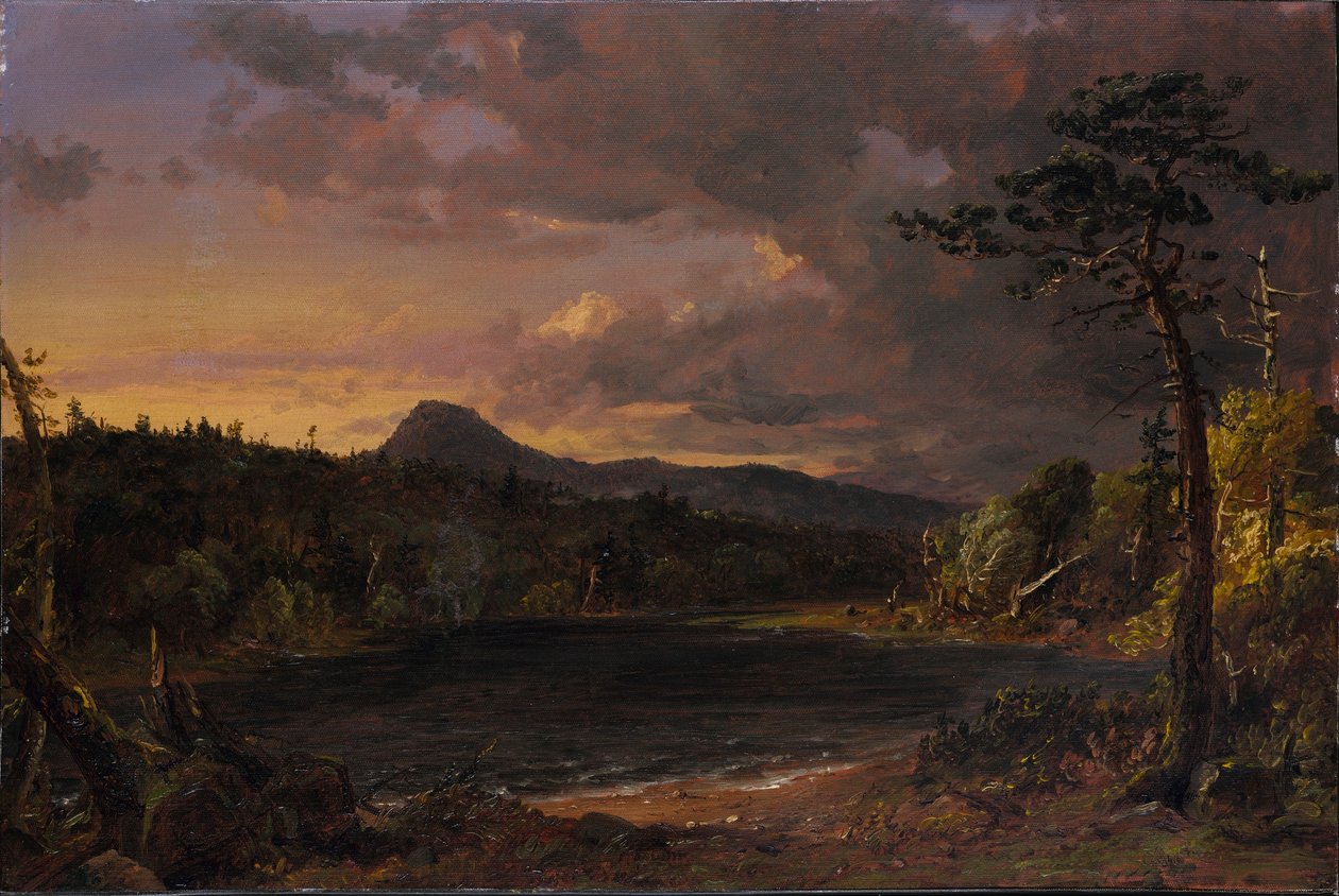 Torrente Catskill da Jasper Francis Cropsey