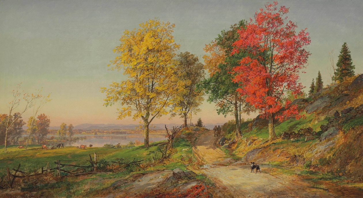 Lago Greenwood da Jasper Francis Cropsey