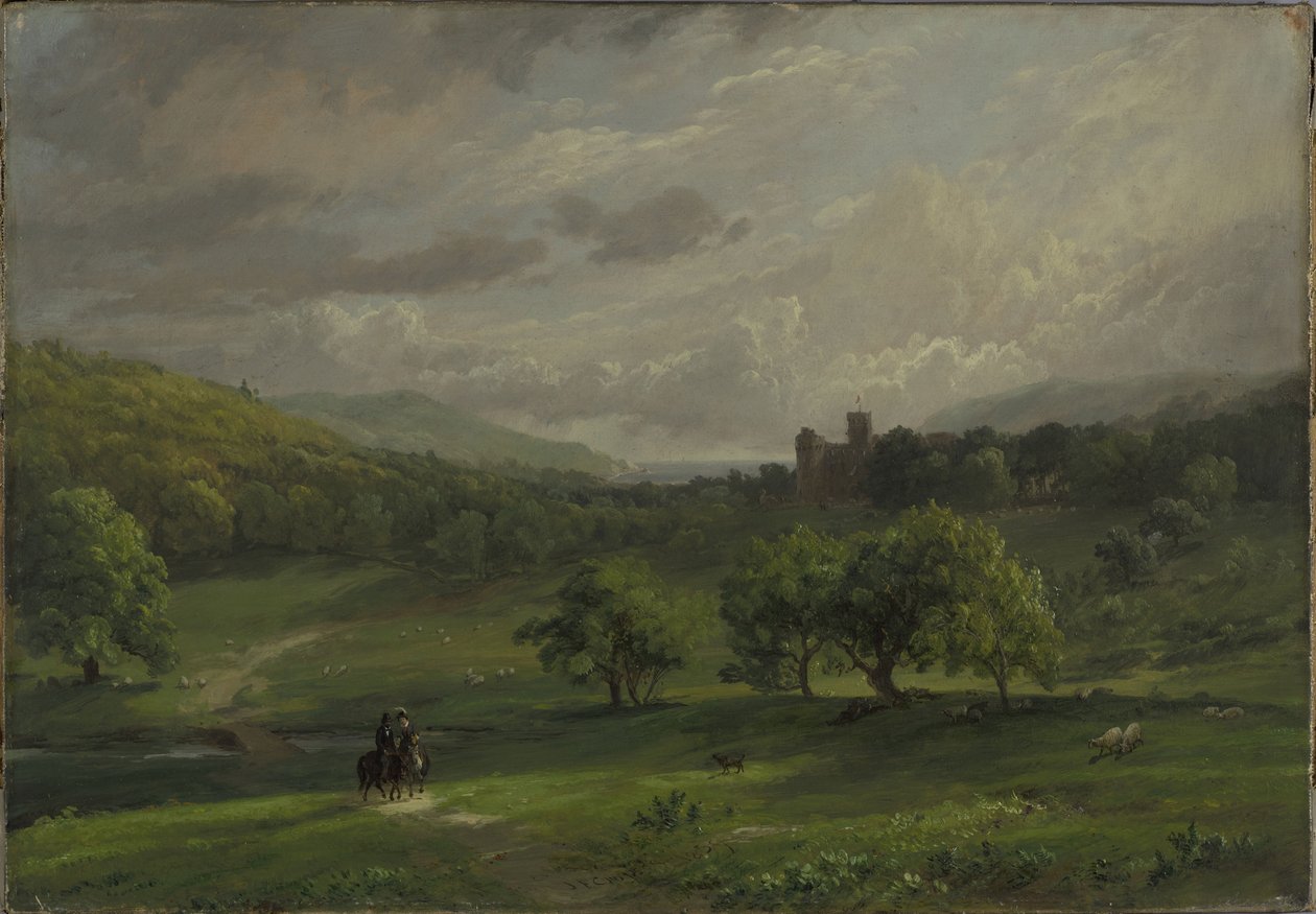 Castello di Lulworth da Jasper Francis Cropsey