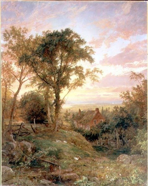 La Vecchia Casa, Warwick, New York da Jasper Francis Cropsey