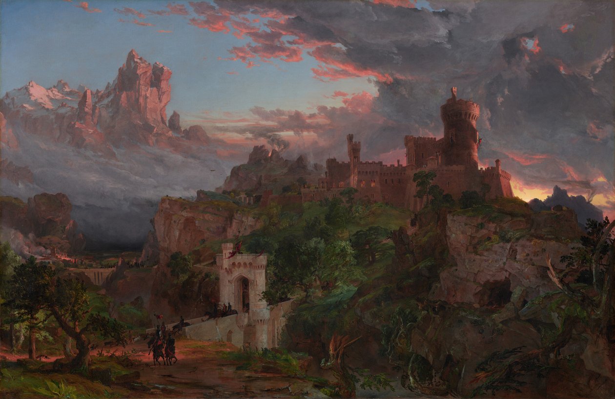 Lo spirito della guerra da Jasper Francis Cropsey