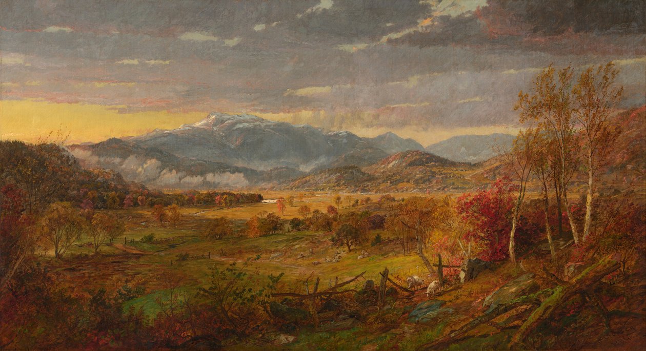 Vista del Monte Washington da Jasper Francis Cropsey