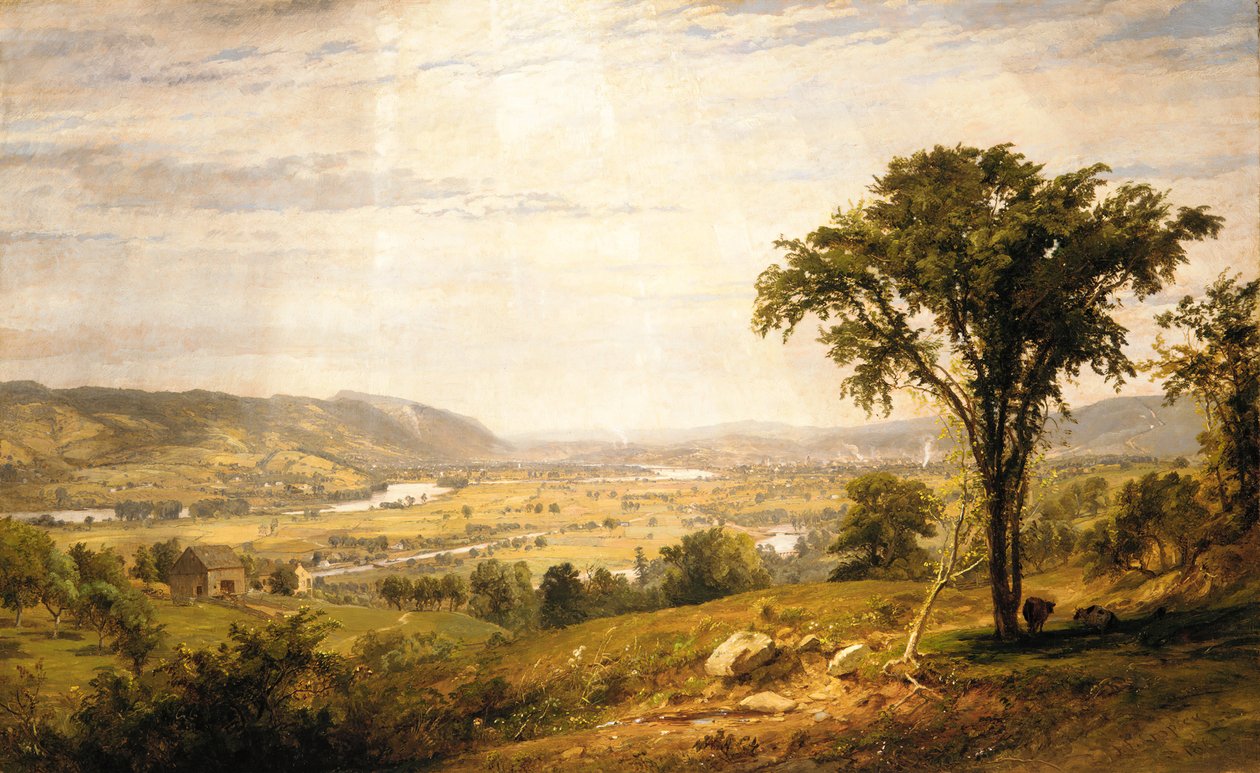 Valle del Wyoming, Pennsylvania da Jasper Francis Cropsey
