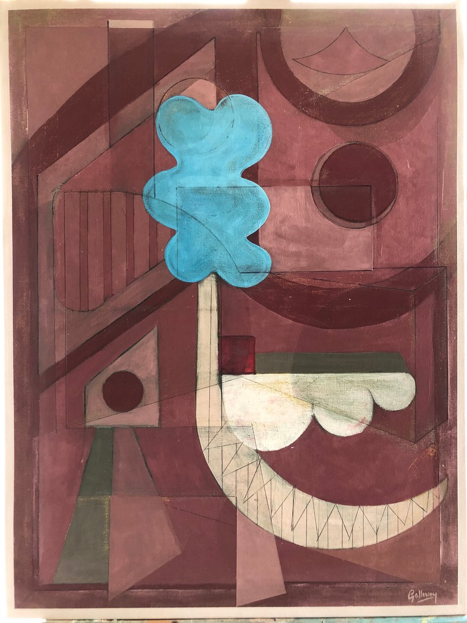Astratto 1 (pittura) da Jasper Galloway