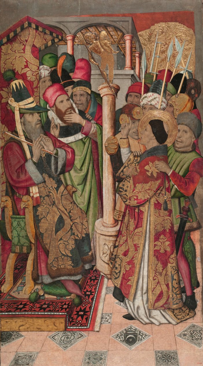 San Vincenzo davanti a Daciano da Jaume Huguet