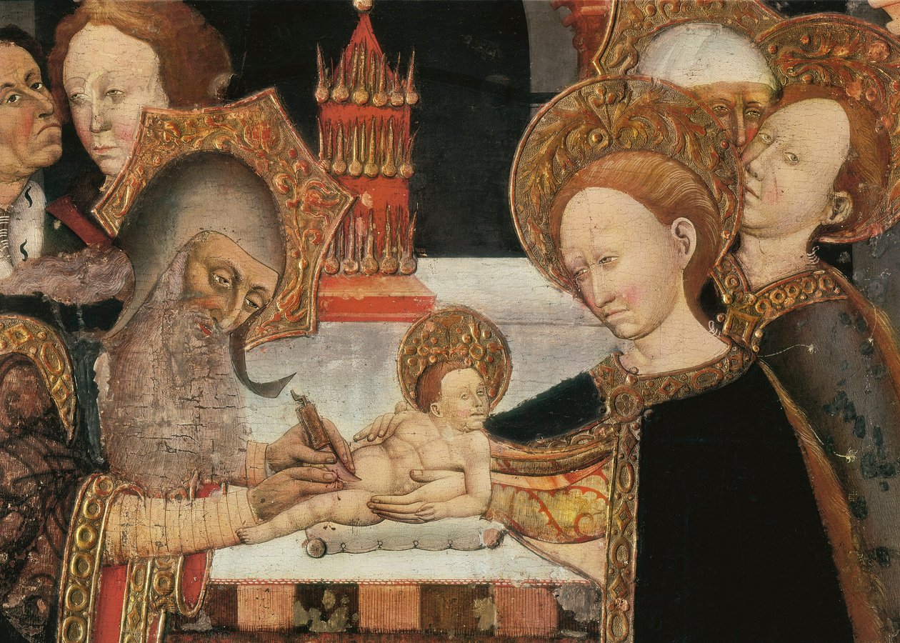 La circoncisione del Signore (dettaglio) da Jaume Ferrer