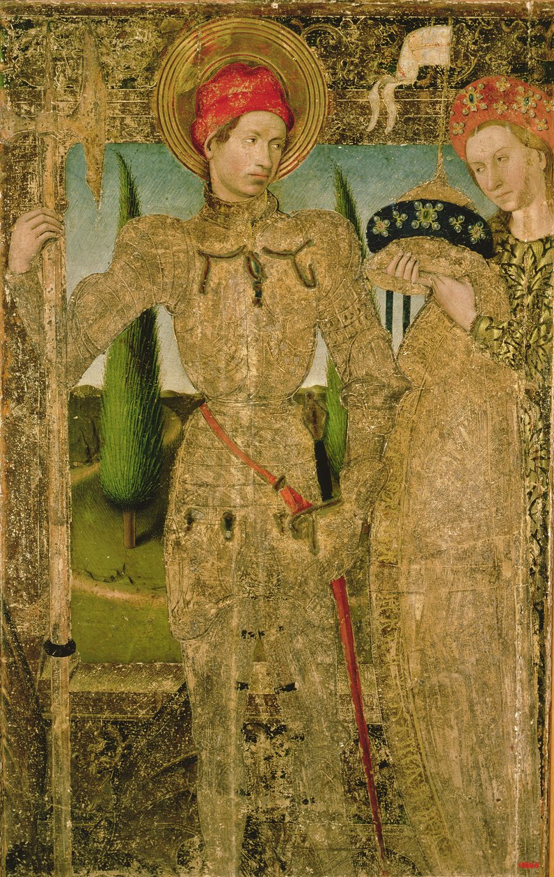 San Giorgio e la Principessa, 1448 da Jaume Huguet
