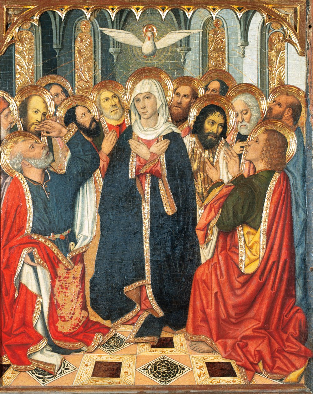 Tavola della Pentecoste. Dall