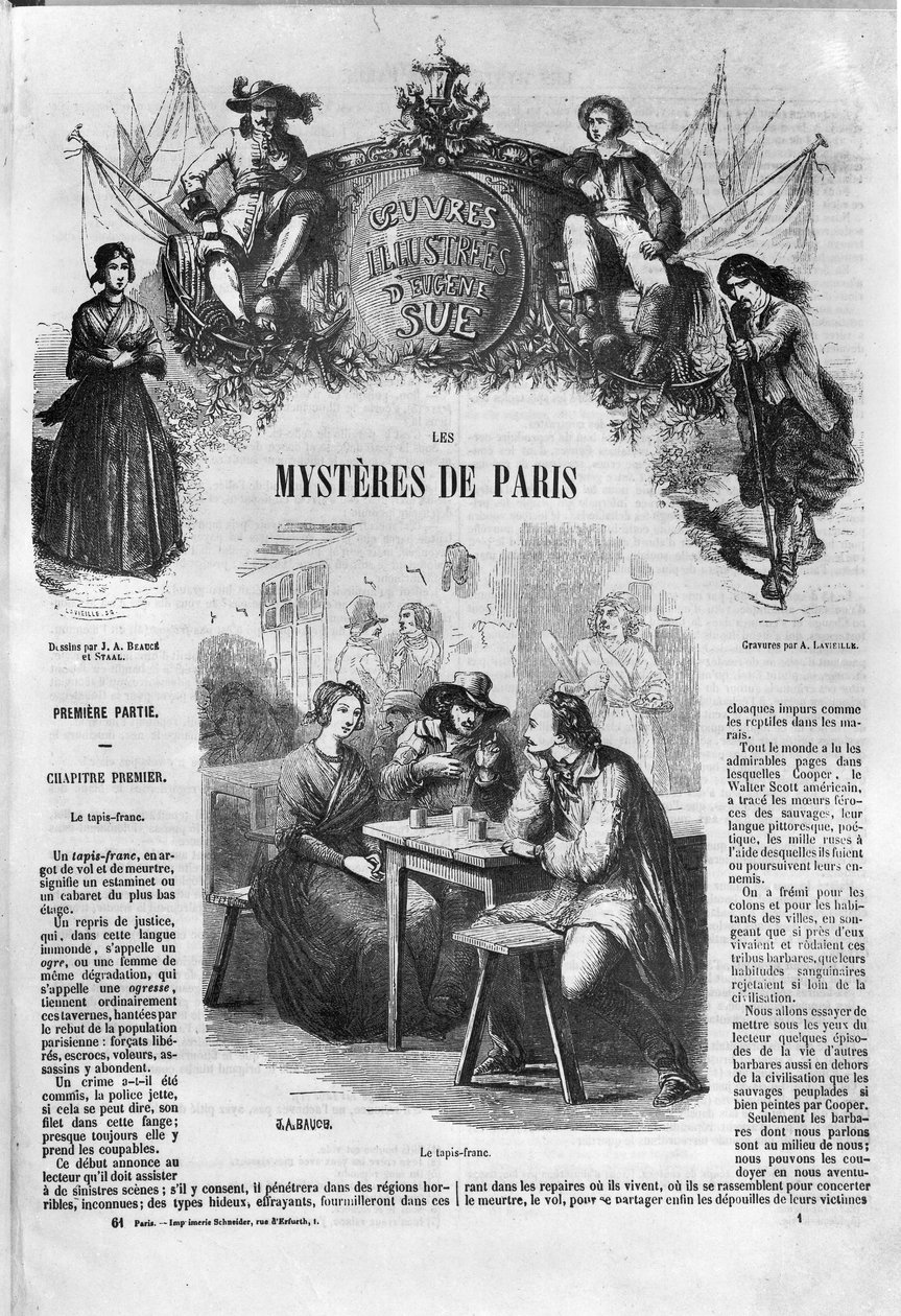 Una taverna, illustrazione da 
