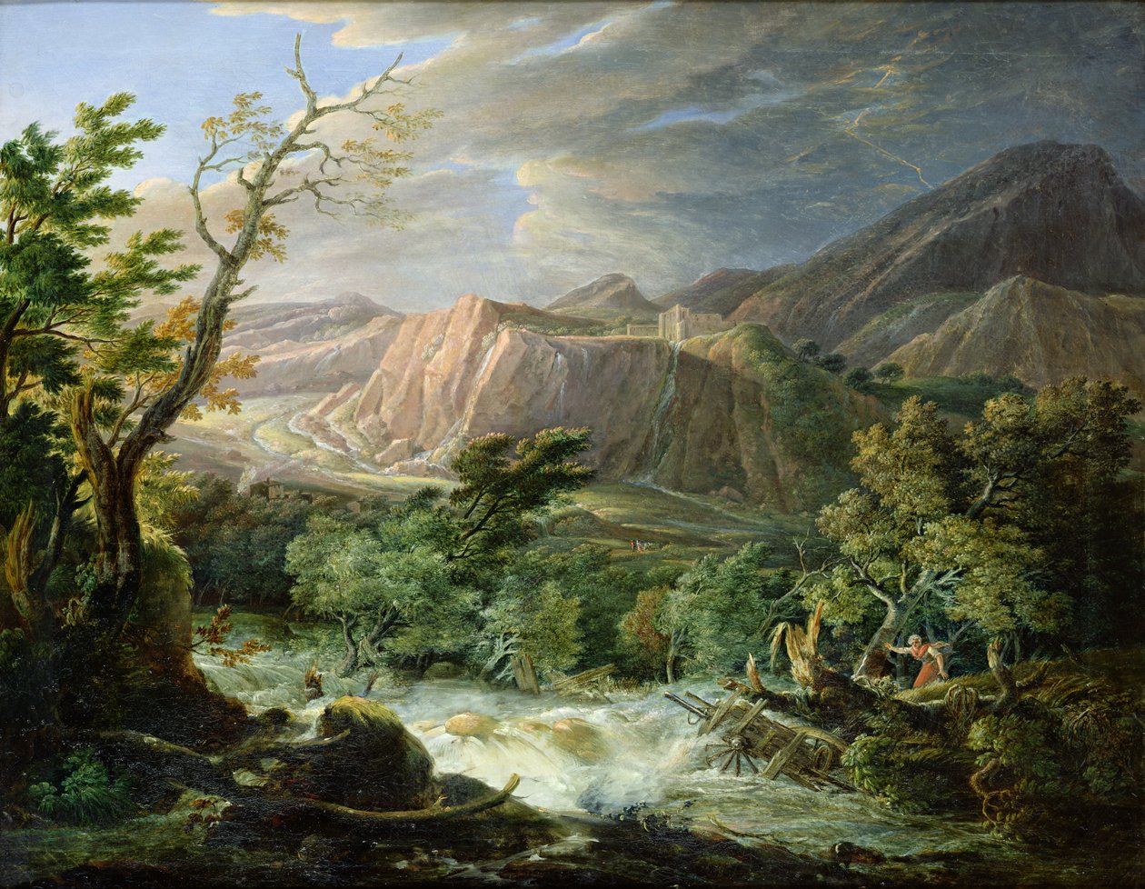 Paesaggio, tempesta da Jean Antoine Constantin