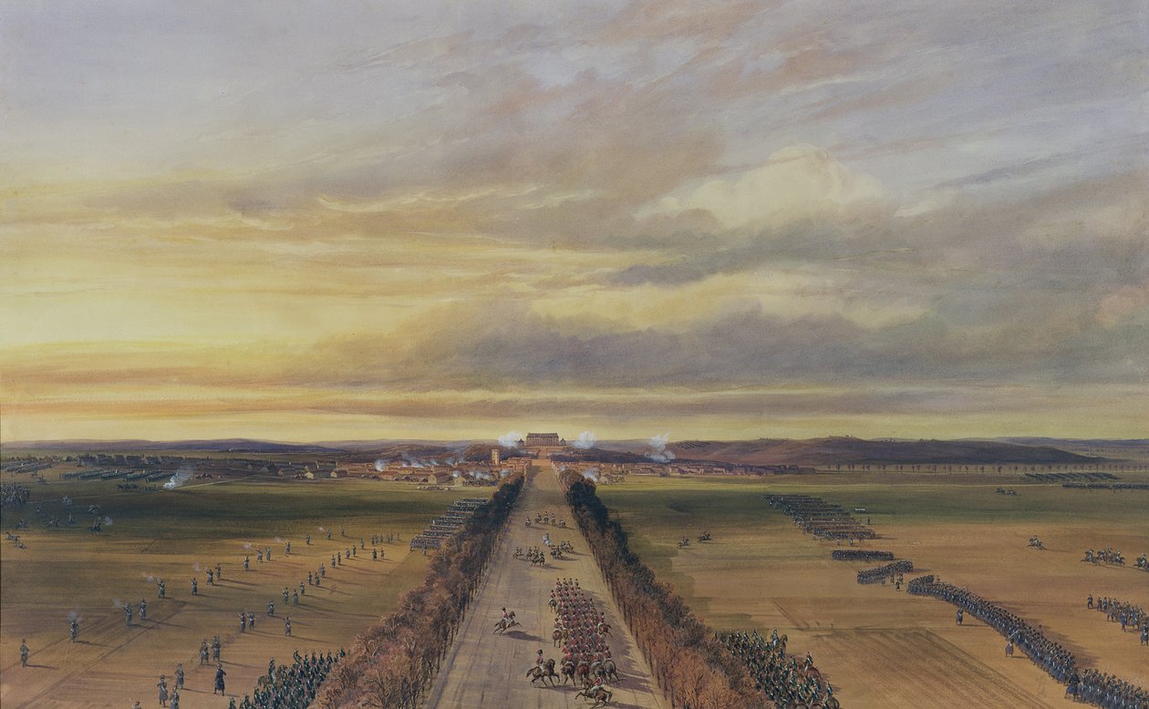 Battaglia di Brienne, 29 gennaio 1814, 1840 da Jean Antoine Simeon Fort