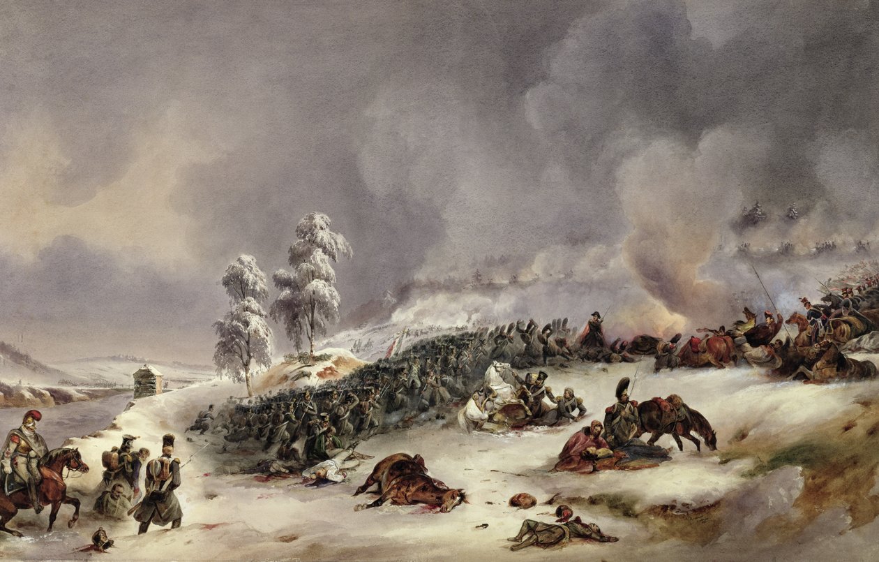 Battaglia di Krasnoi, 18 novembre 1812 da Jean Antoine Simeon Fort