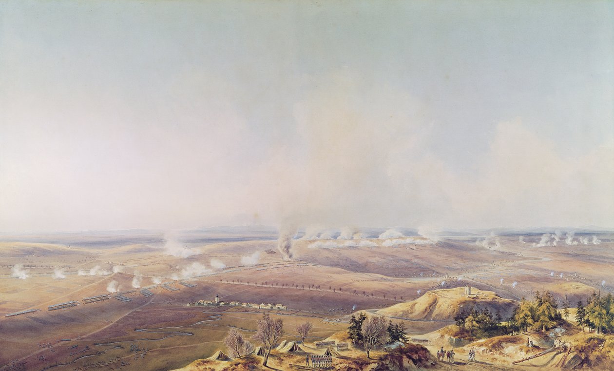 La battaglia di Austerlitz, 2 dicembre 1805, ore dieci da Jean Antoine Simeon Fort