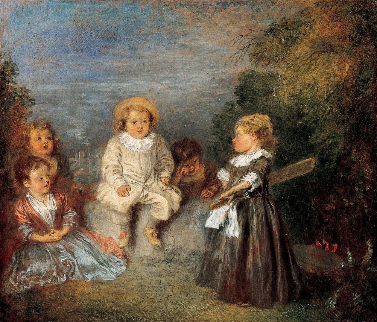 Heureux age! Age dor da Jean Antoine Watteau