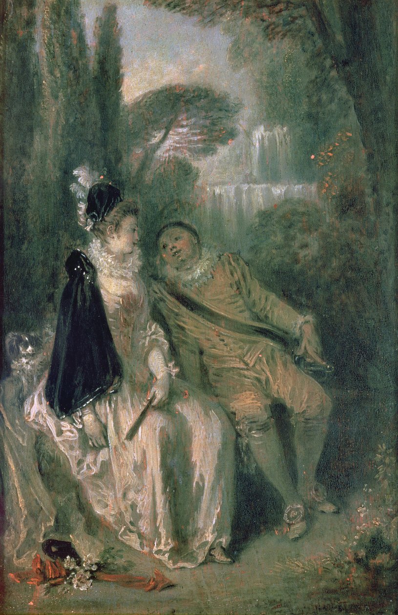 Il riposo grazioso, c.1713 da Jean Antoine Watteau