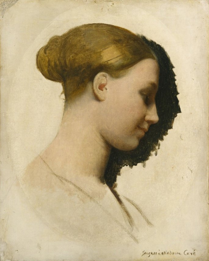Ritratto di Mme Edmond Cavé da Jean Auguste Dominique Ingres