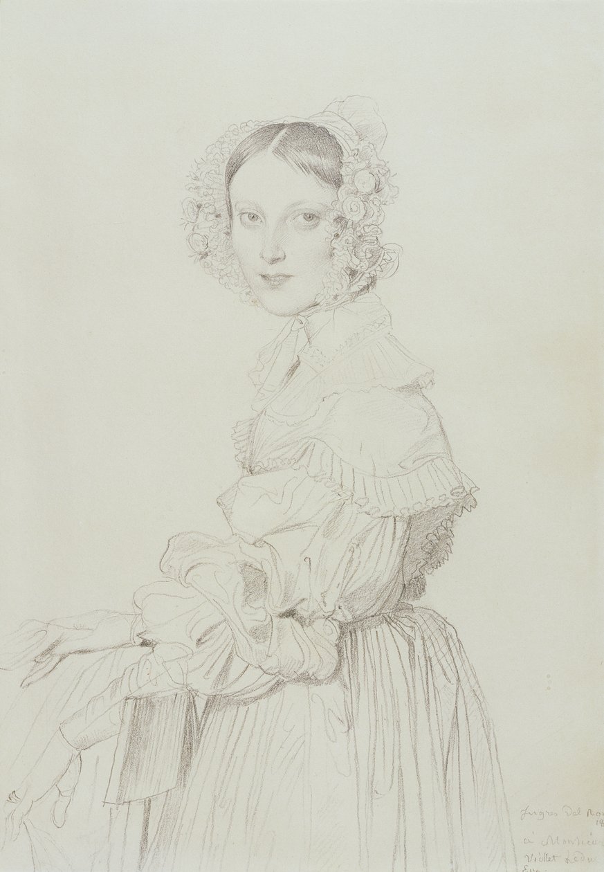 Elisabeth Tempier da Jean Auguste Dominique Ingres