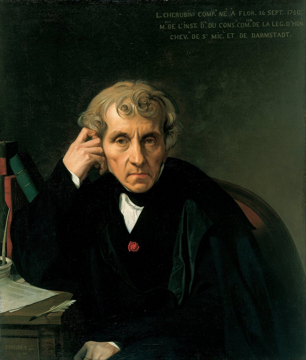 Luigi Cherubini da Jean Auguste Dominique Ingres