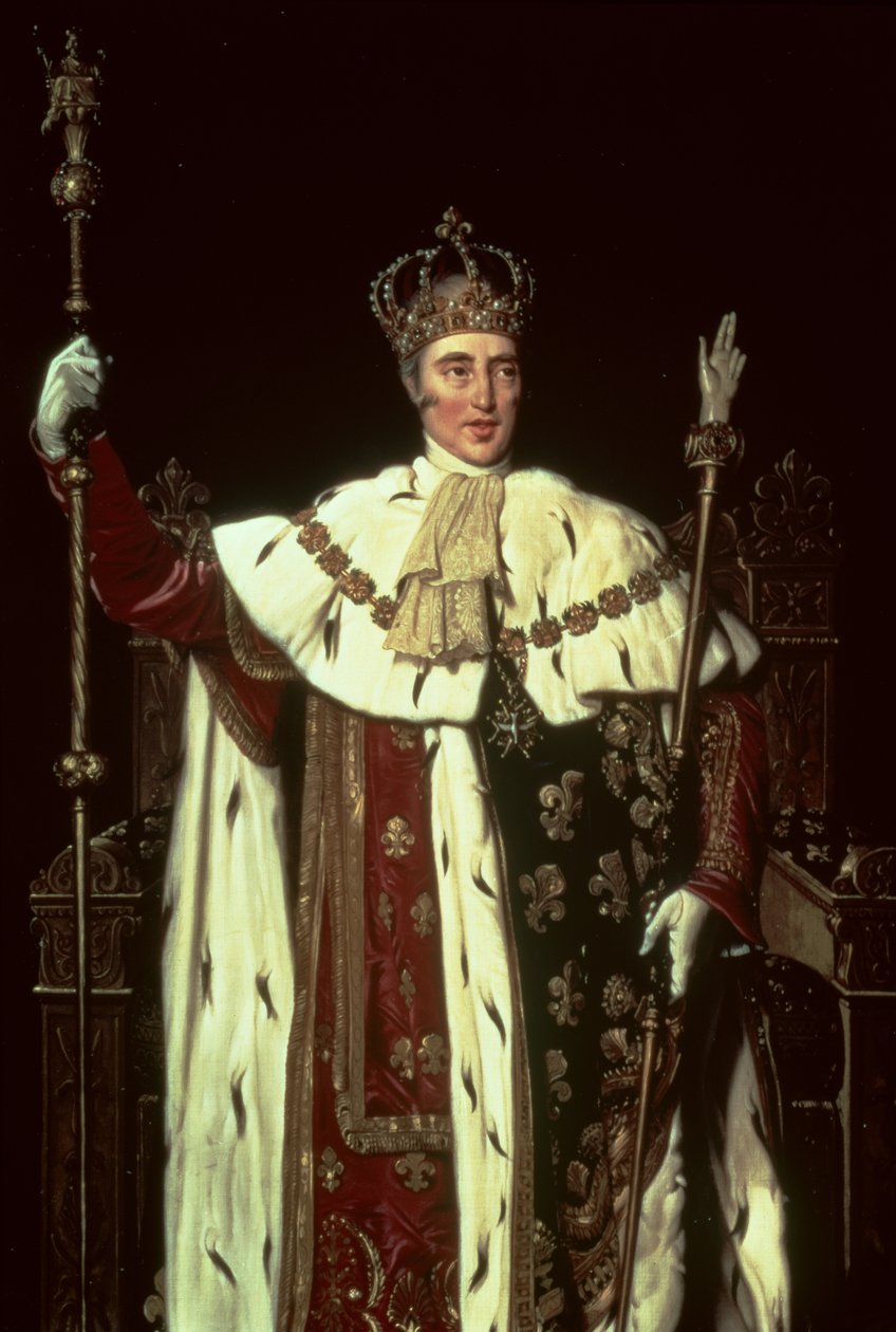 Ritratto di Carlo X di Francia, 1829 (dettaglio) da Jean Auguste Dominique Ingres