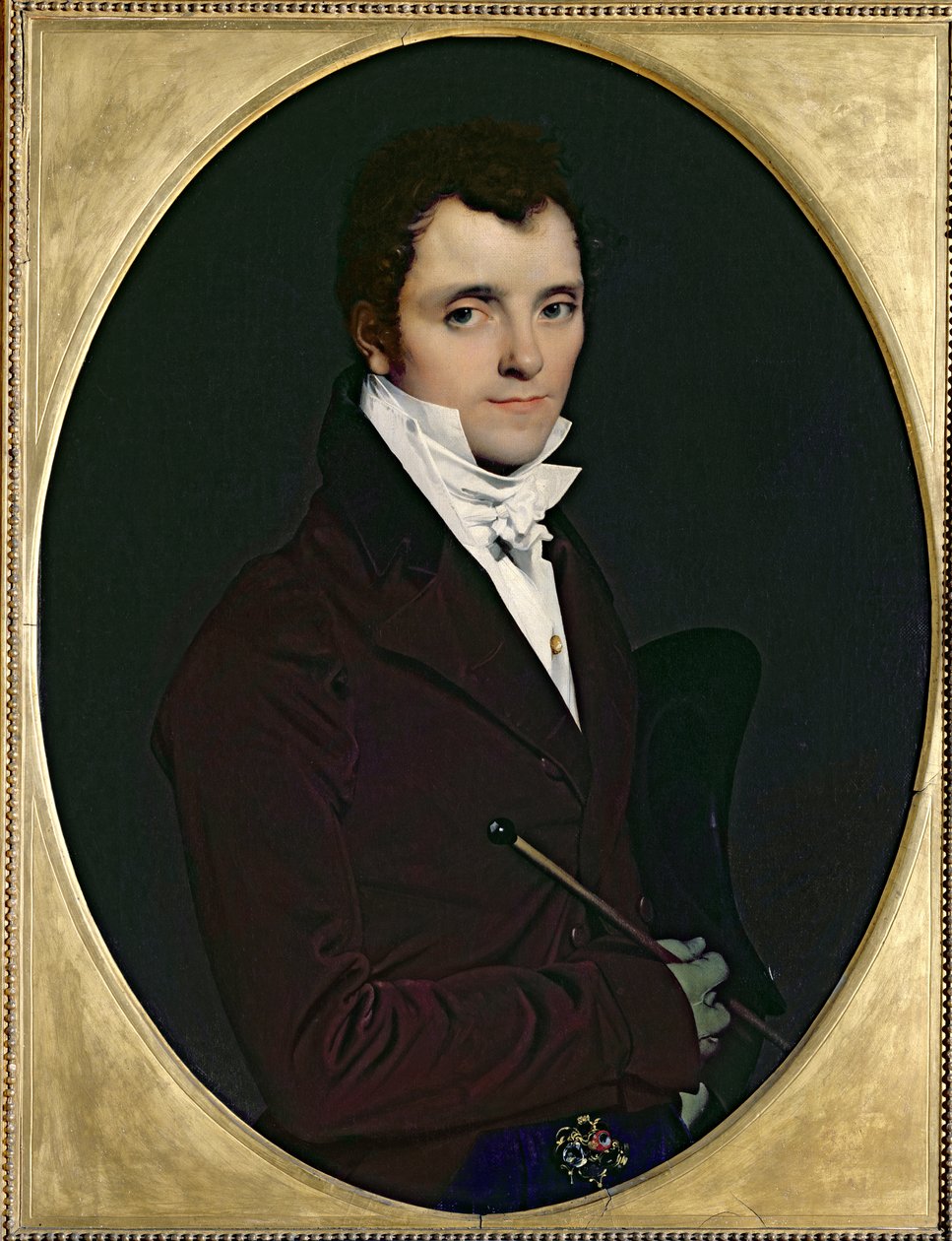 Ritratto di Edme Bochet (1783-1871), 1811 da Jean Auguste Dominique Ingres