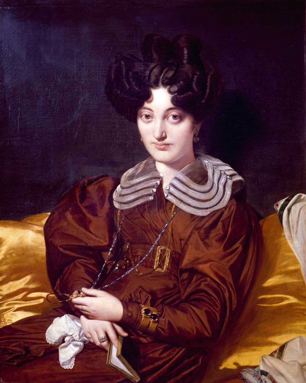 Ritratto di Suzanne Clarisse de Salvaing de Boisseiu, Madame Marcotte de Sainte-Marie da Jean Auguste Dominique Ingres